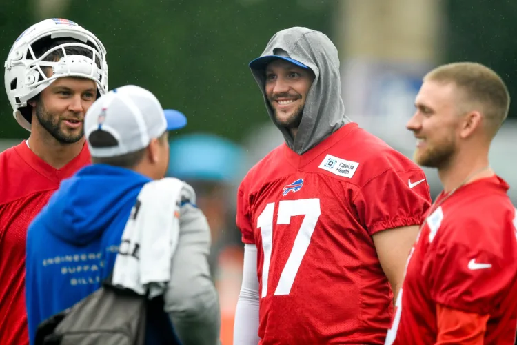 Allen embraces change as Bills open camp